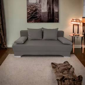 Прямой диван Киви 1 Нео Графит в Нягани - nyagan.mebel-tymen.ru | фото