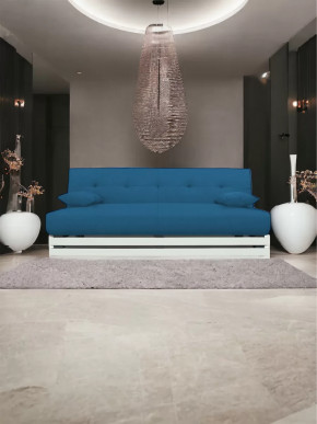 Прямой диван манго 1 Савана Деним/Планки белые в Нягани - nyagan.mebel-tymen.ru | фото