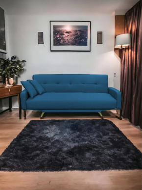 Прямой диван с подлокотниками манго 3 Савана Деним в Нягани - nyagan.mebel-tymen.ru | фото