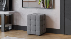 Пуф «Аристо» Велюр Серый в Нягани - nyagan.mebel-tymen.ru | фото