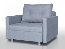 Кресло-кровать Реал 80 с подлокотниками грей в Нягани - nyagan.mebel-tymen.ru | фото
