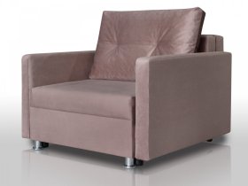 Кресло-кровать Реал 80 с подлокотниками коричневый в Нягани - nyagan.mebel-tymen.ru | фото
