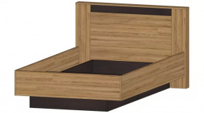 Серия Бостон Кровать 1200 дуб вотан в Нягани - nyagan.mebel-tymen.ru | фото