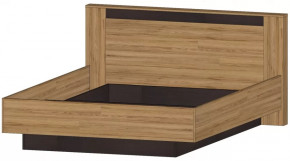 Серия Бостон Кровать 1600 дуб вотан/венге в Нягани - nyagan.mebel-tymen.ru | фото