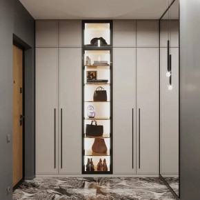 Шкаф 2000 Грей классик шагрень Либерти в Нягани - nyagan.mebel-tymen.ru | фото