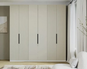 Шкаф 2250 Капучино нубук Аква в Нягани - nyagan.mebel-tymen.ru | фото