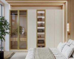 Шкаф 3000 Тальк Вельвет в Нягани - nyagan.mebel-tymen.ru | фото