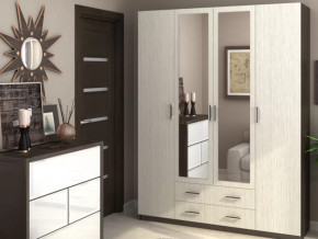 Шкаф 4-х створчатый Квадро в Нягани - nyagan.mebel-tymen.ru | фото