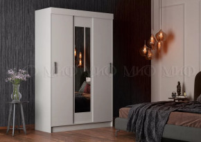 Шкаф Басямиф, белый в Нягани - nyagan.mebel-tymen.ru | фото