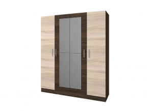 Шкаф четырехстворчатый Леси Кантербери-Сономо в Нягани - nyagan.mebel-tymen.ru | фото