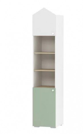 Шкаф для книг Банни НМ 041.44 Меренга/Макарун в Нягани - nyagan.mebel-tymen.ru | фото