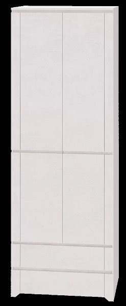 Шкаф для одежды 2-х дв. «Твист» №1 в Нягани - nyagan.mebel-tymen.ru | фото