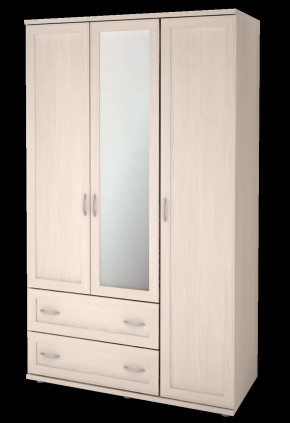 Шкаф для одежды 3-х дверный «Ника-Люкс» №18 в Нягани - nyagan.mebel-tymen.ru | фото