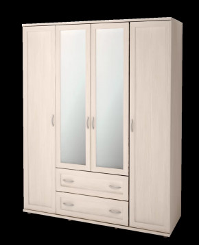 Шкаф для одежды 4-х дверный «Ника-Люкс» №19 в Нягани - nyagan.mebel-tymen.ru | фото