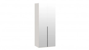 Шкаф для одежды (580) с 2 зеркальными дверями «Порто» Кашемир матовый в Нягани - nyagan.mebel-tymen.ru | фото