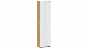 Шкаф для одежды «Хилтон» Исп. 2 Дуб Крафт золотой, Белый матовый в Нягани - nyagan.mebel-tymen.ru | фото