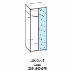 Шкаф для одежды и белья ШК-5004 Грейс в Нягани - nyagan.mebel-tymen.ru | фото