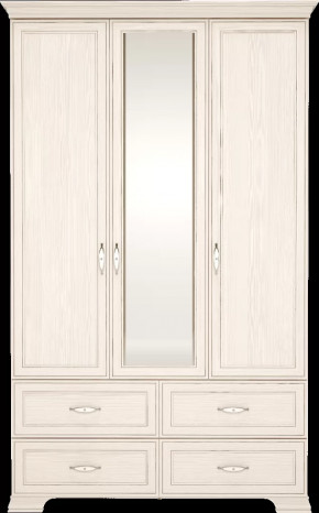 Шкаф для одежды с зеркалом (3-х дв) «Венеция» №1 в Нягани - nyagan.mebel-tymen.ru | фото