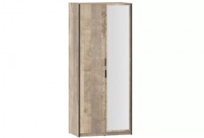 Шкаф для одежды с зеркалом Фолк НМ 014.03 в Нягани - nyagan.mebel-tymen.ru | фото