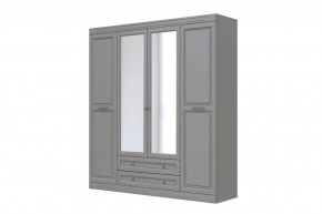 Шкаф для одежды ШР-4 Олимп Серый шифер/Антрацит в Нягани - nyagan.mebel-tymen.ru | фото