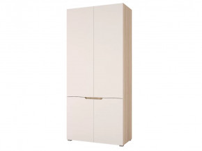 Шкаф двухстворчатый Анталия Сонома-Белый софт в Нягани - nyagan.mebel-tymen.ru | фото