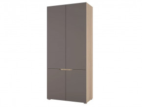 Шкаф двухстворчатый Анталия Сонома-Графит софт в Нягани - nyagan.mebel-tymen.ru | фото