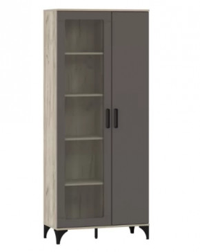 Шкаф комбинированный Марсель НМ 013.51 (Графит) в Нягани - nyagan.mebel-tymen.ru | фото