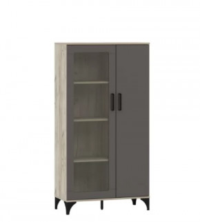 Шкаф комбинированный Марсель НМ 013.52 (Графит) в Нягани - nyagan.mebel-tymen.ru | фото