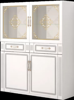 Шкаф комбинированный «Виктория» №39 в Нягани - nyagan.mebel-tymen.ru | фото