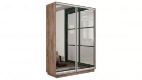 Шкаф-купе 2-х дверный «Румер-2» Дуб Крафт Табачный, Зеркало в Нягани - nyagan.mebel-tymen.ru | фото