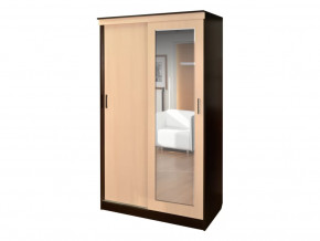 Шкаф-купе ПШ-1.2 М 1148 Венге/Дуб молочный в Нягани - nyagan.mebel-tymen.ru | фото