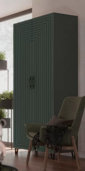 Шкаф Квадро М-3 двухдверный, серый графит/софт пестовый в Нягани - nyagan.mebel-tymen.ru | фото