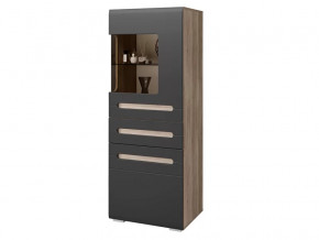 Шкаф Наоми ШК-24 графит нубук в Нягани - nyagan.mebel-tymen.ru | фото