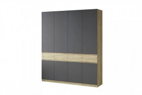 Шкаф распашной Турин Графит в Нягани - nyagan.mebel-tymen.ru | фото
