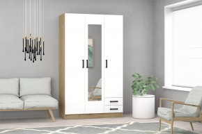 Шкаф распашной Эконом Дуб крафт Золотой в Нягани - nyagan.mebel-tymen.ru | фото