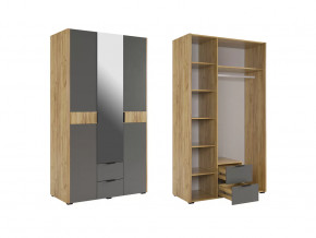 Шкаф трехдверный Адам (зеркало) в Нягани - nyagan.mebel-tymen.ru | фото