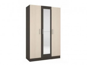 Шкаф трехстворчатый Леси Венге-Дуб в Нягани - nyagan.mebel-tymen.ru | фото