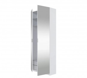 Шкаф в спальню с зеркалом MOBI белый REG/100 в Нягани - nyagan.mebel-tymen.ru | фото