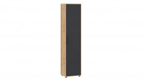 Шкаф «Витра» тип 1 Дуб Крафт золотой, Антрацит в Нягани - nyagan.mebel-tymen.ru | фото