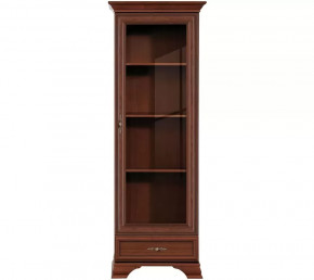Шкаф-витрина Kentaki S320-REG1W1S Каштан в Нягани - nyagan.mebel-tymen.ru | фото