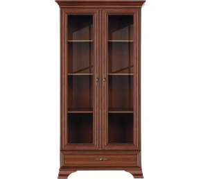 Шкаф-витрина Kentaki S320-REG2W1S Каштан в Нягани - nyagan.mebel-tymen.ru | фото