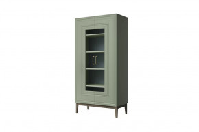 Шкаф Витрина ШР-2 Гориция Зелёный самшит в Нягани - nyagan.mebel-tymen.ru | фото