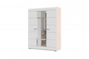 СИМБА Шкаф 3х-ств (ш1500*г570*в2000мм), Белый глянец в Нягани - nyagan.mebel-tymen.ru | фото