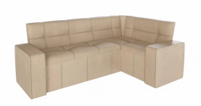 Скамья угловая со спальным местом КВАДРО Тип 4 Бежевый в Нягани - nyagan.mebel-tymen.ru | фото