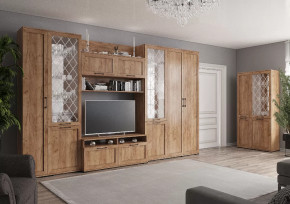 СОФИЯ Гостиная, ЛДСП Дуб крафт табачный/ рамка МДФ Дуб крафт табачный в Нягани - nyagan.mebel-tymen.ru | фото