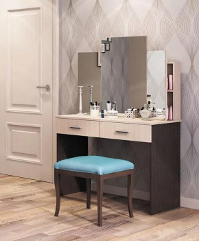 СОФИЯ Стол косметический (ш1008*г482*в1482мм), ЛДСП венге/дуб белфорд в Нягани - nyagan.mebel-tymen.ru | фото