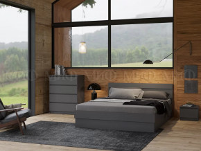 Спальный гарнитур Челси Графит в Нягани - nyagan.mebel-tymen.ru | фото