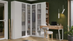 Спальный гарнитур «Порто» №5 Яблоня Беллуно, Белый в Нягани - nyagan.mebel-tymen.ru | фото