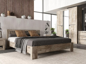 Спальный гарнитур Ривьера Дуб Юкон, Бетон темный в Нягани - nyagan.mebel-tymen.ru | фото