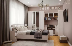 Спальный гарнитур Sherlock в Нягани - nyagan.mebel-tymen.ru | фото